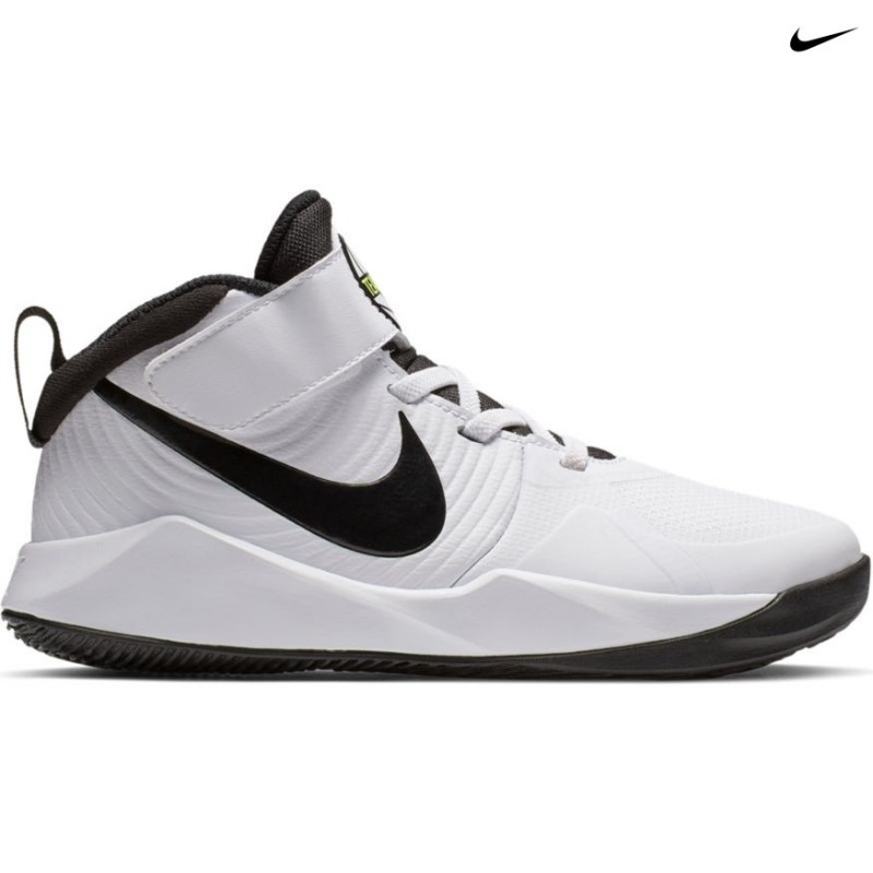 Nike Team Hustle D 9 Gs Negro / celeste | platanitos.com