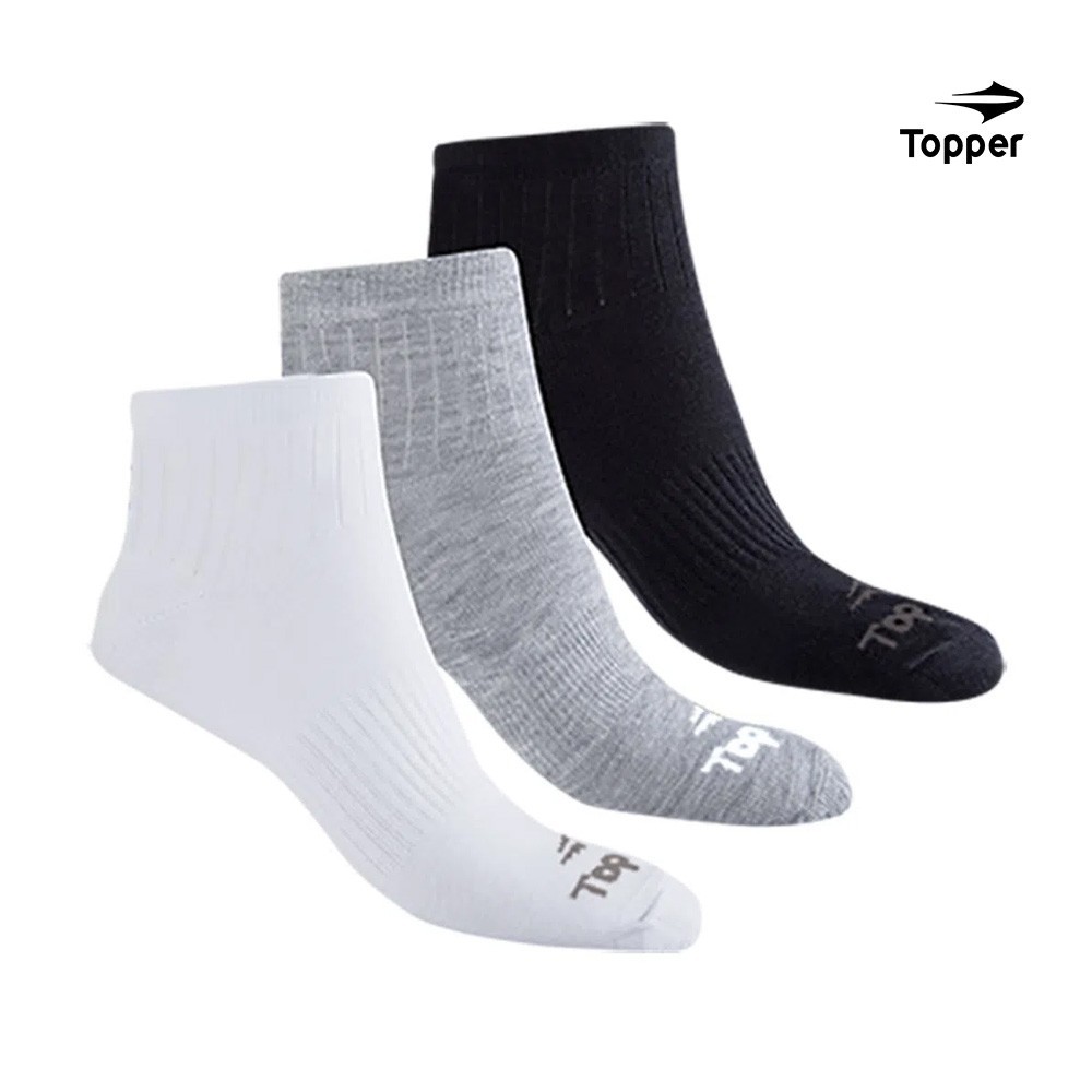 Topper Pack X3 Caña Baja Mns (39 - 44)