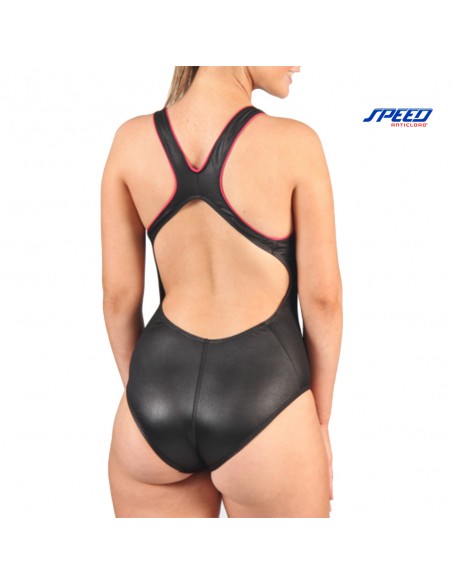 Malla Satinada Con Vivos Shark Skin | Capaccioni Deportes