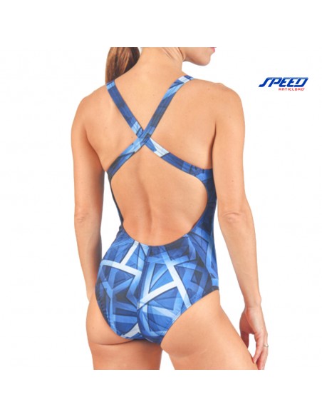 Traje De Baño Enterizo Estampado | Capaccioni Deportes
