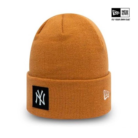 New Era New York Yankees Team Logo Cuff Beanie Hat
