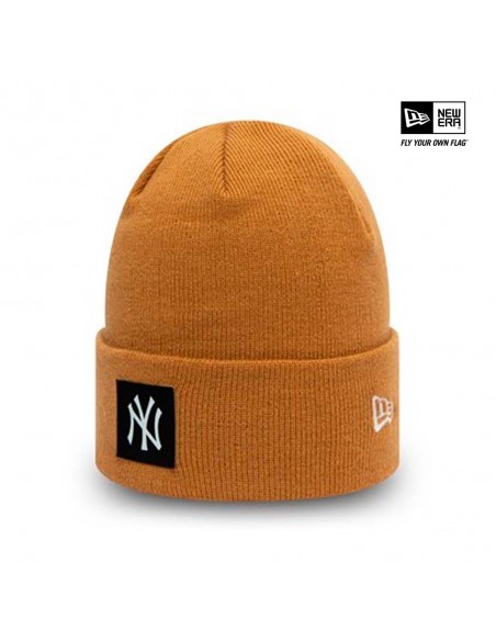 New Era New York Yankees Team Logo Cuff Beanie Hat