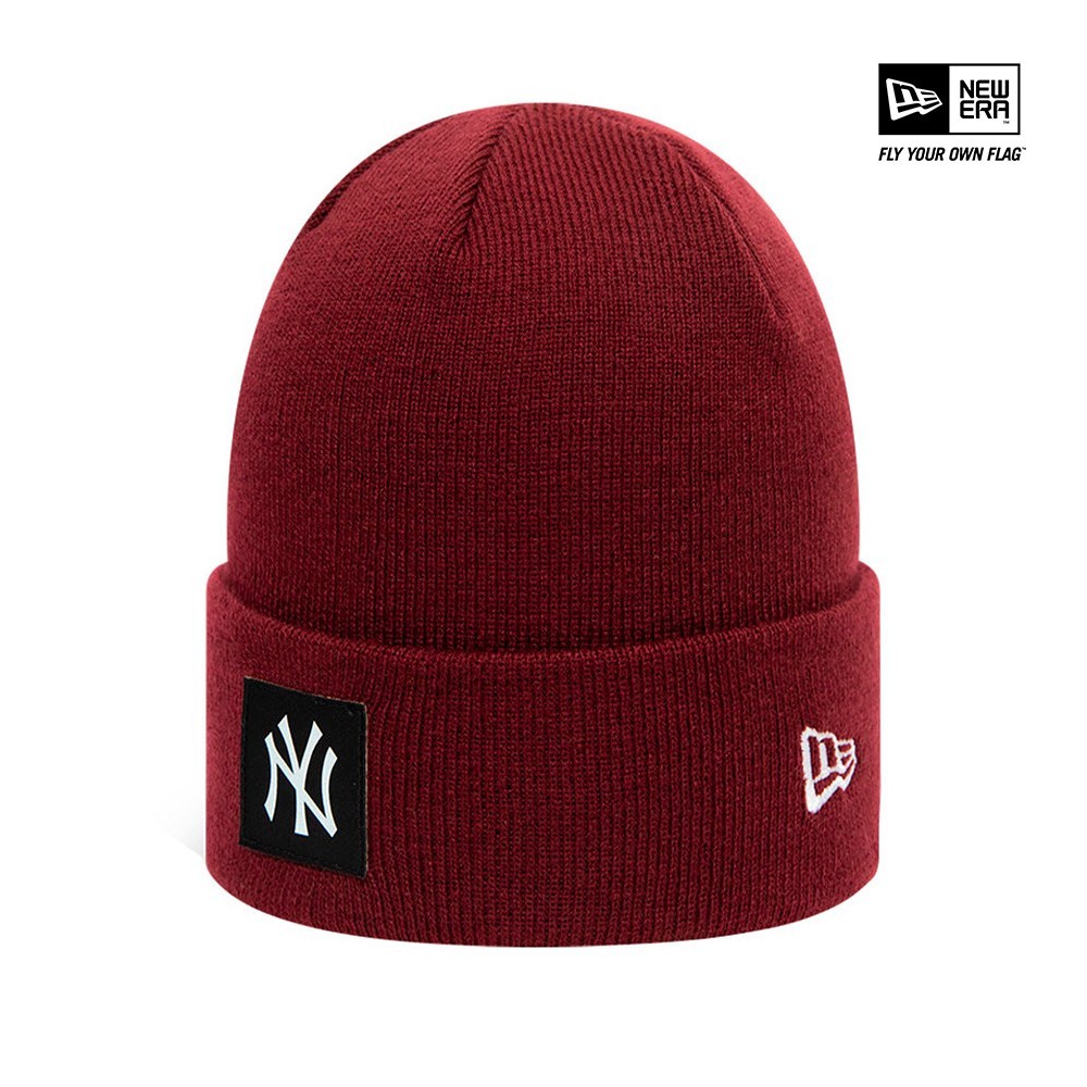 New Era New York Yankees Team Logo Cuff Beanie Hat