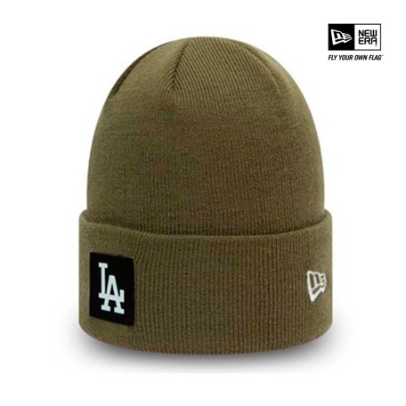 New Era Los Angeles Dodgers Team Logo Cuff Beanie Hat