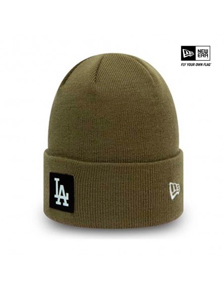New Era Los Angeles Dodgers Team Logo Cuff Beanie Hat