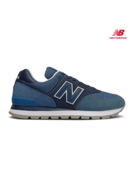 NB 574 Rugged Azul | Capaccioni Deportes