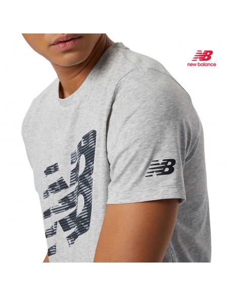 NB Graphic Heathertech Tee NB Graphic Heathertech Tee