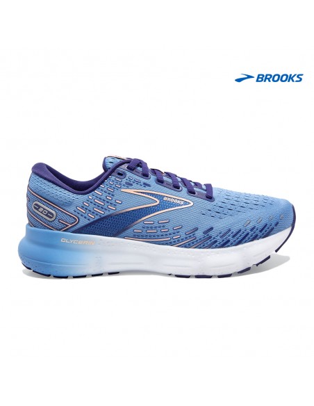 Brooks Glycerin StealthFit GTS 20 - Tenis de correr de apoyo para mujer