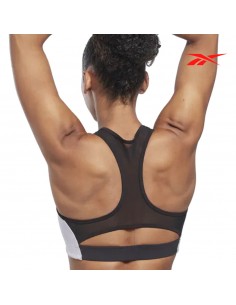 RBK Lux Racer Padded Colorblock Bra 2