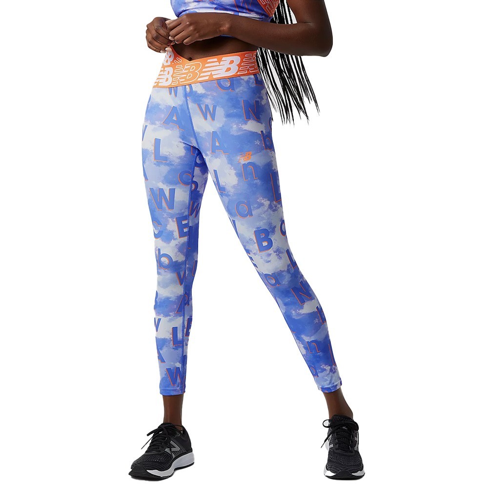 New Balance NB Relentless Crossover Printed High Rise 7/8 Tight