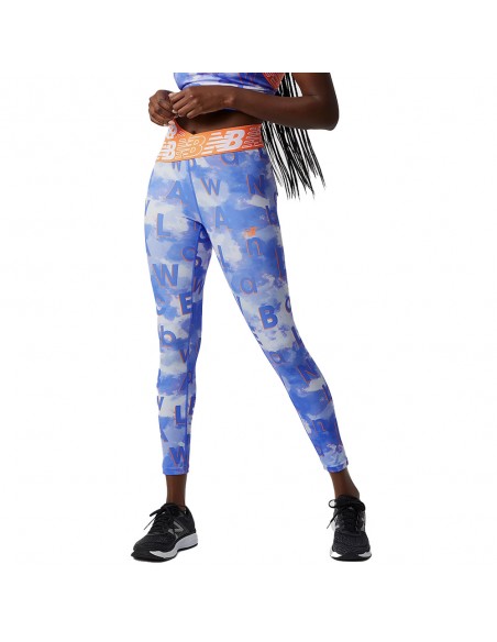 New Balance NB Relentless Crossover Printed High Rise 7/8 Tight
