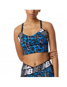 NB Relentless Printed Crop Bra