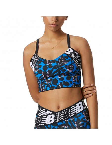 New Balance NB Relentless Printed Crop Bra