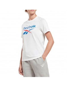 Reebok Logo Graphic playera para hombre, gris, pequeño Reebok