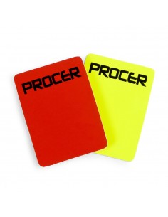 Tarjeta de arbitro Futbol x2