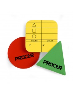 Tarjeta de arbitro Hockey x3 2