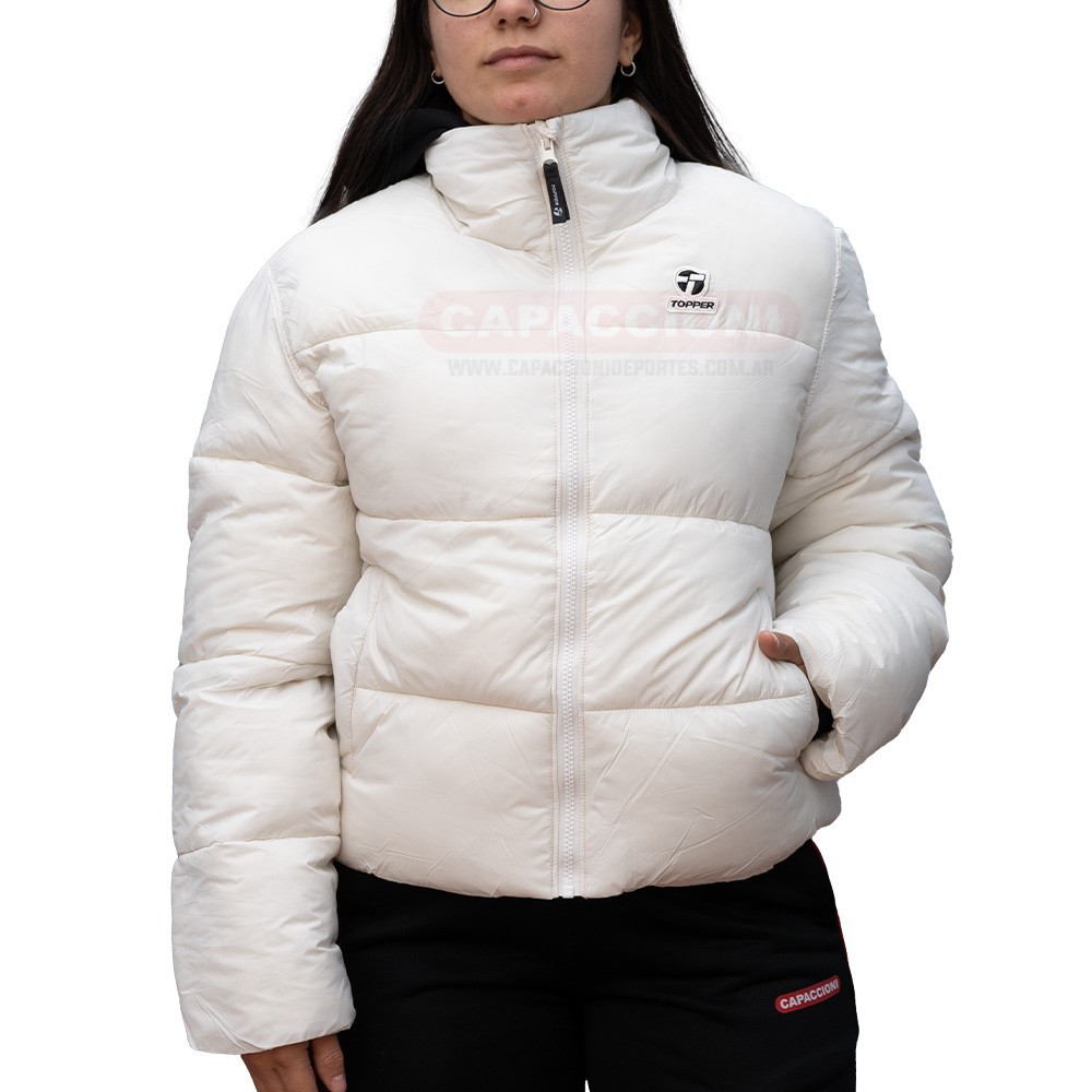 Topper Campera Puffer Cropped