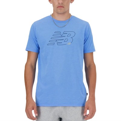 New Balance NB Sport Essentials Heathertech Graphic T-Shirt
