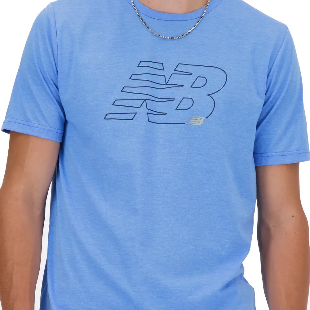 New Balance NB Sport Essentials Heathertech Graphic T-Shirt · foto 3