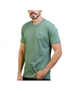 Remera Mini Logo Bordada MC