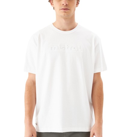 Mistral Remera Logo Embossed Oversiza MC