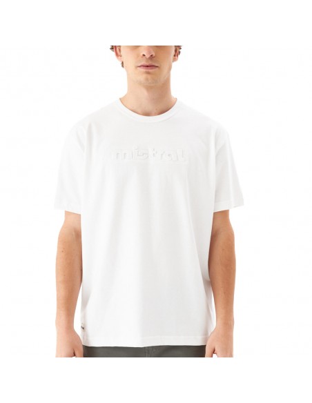 Remera Logo Embossed Oversiza MC