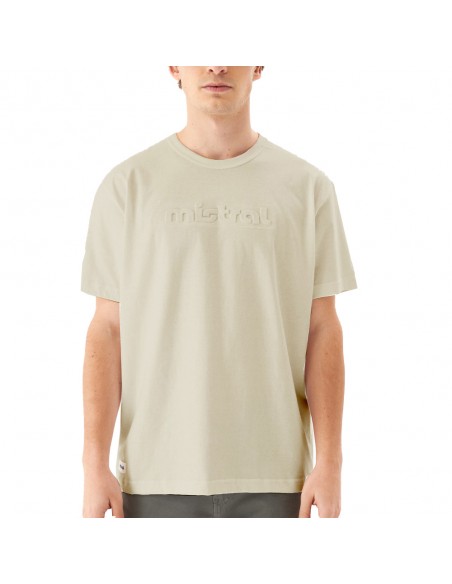 Remera Logo Embossed Oversize MC