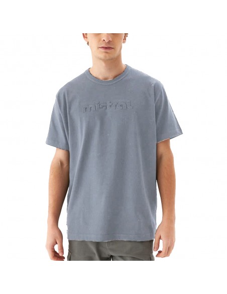 Remera Logo Embossed Oversize MC