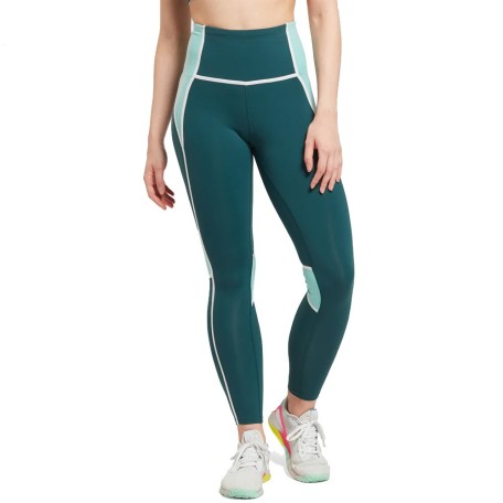 Reebok RBK Lux High-Waisted Colorblock Leggings