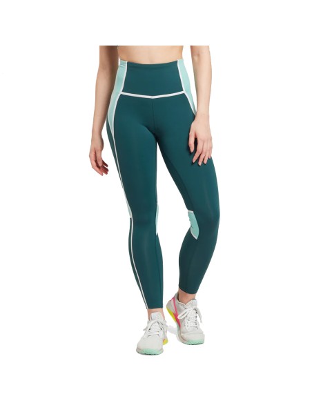 Reebok RBK Lux High-Waisted Colorblock Leggings