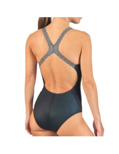 Traje de Baño Escote en V Estampado 2