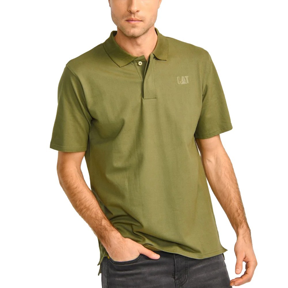 Caterpillar CAT Polo Pique Logo
