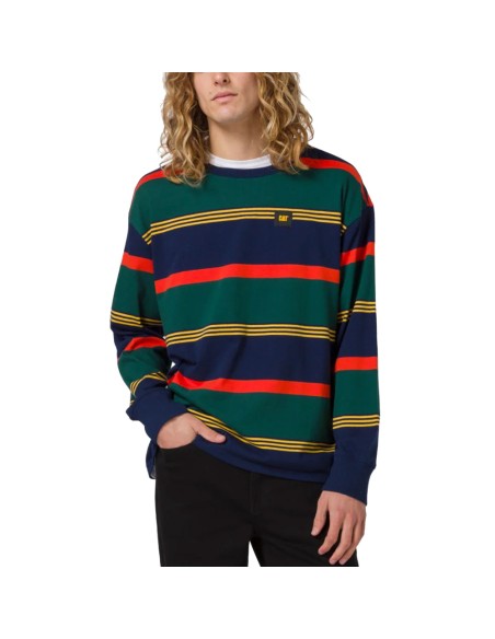 Caterpillar CAT Stripe Tee ML