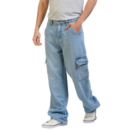 Mistral Jean Cargo Light Blue Premium