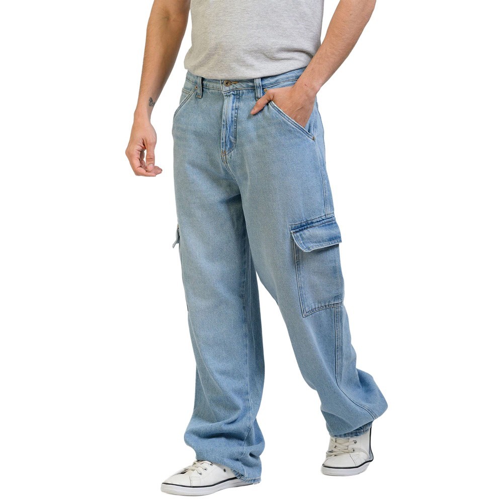 Mistral Jean Cargo Light Blue Premium