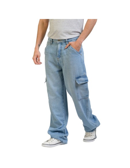 Mistral Jean Cargo Light Blue Premium