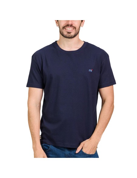 Remera Mini Logo Bordada MC