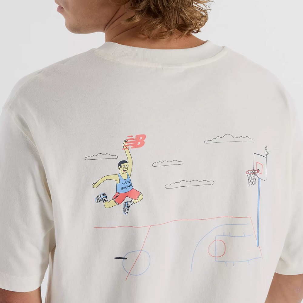 New Balance NB Athletics Hoops Cartoon T-Shirt · foto 4