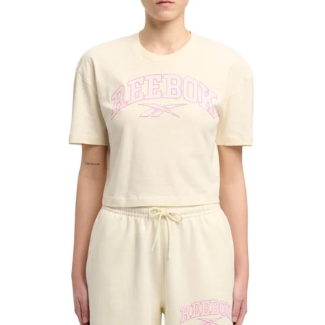 Reebok RBK Varsity Arch Cropped T-Shirt