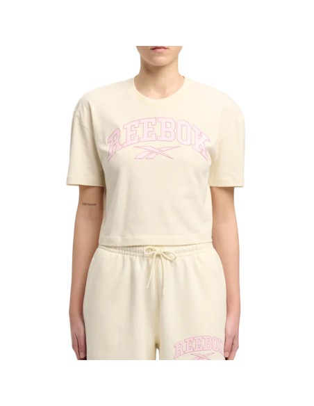 Reebok RBK Varsity Arch Cropped T-Shirt