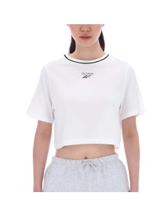 RBK Crew Neck Cropped Short Sleeve Tee