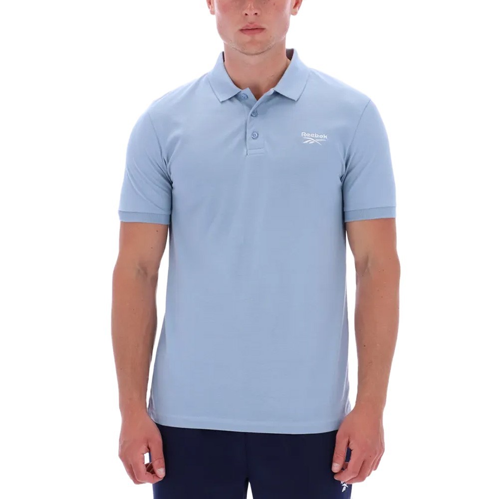 Reebok RBK Blaze Embroidered Short Sleeve Polo
