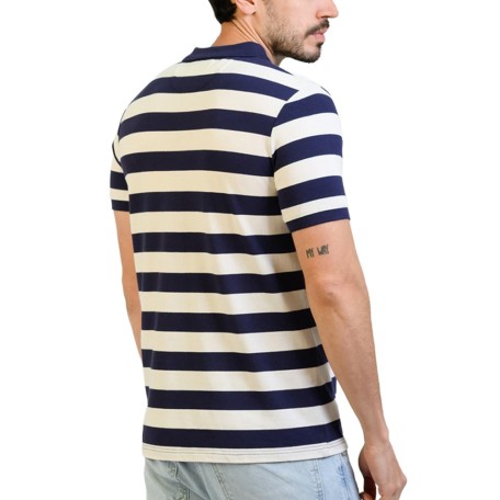 Mistral Polo Pique Rayada MC 2