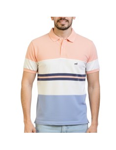 Polo Pique Rayada MC