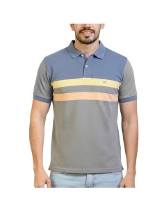 Polo Pique Rayada MC