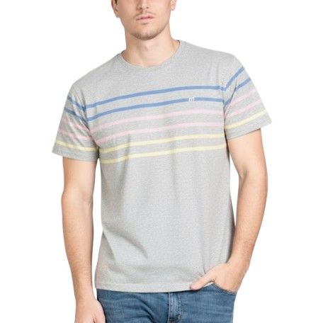 Mistral Remera Rayada Confort MC