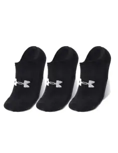 UA Core Cotton No Show Pack x3