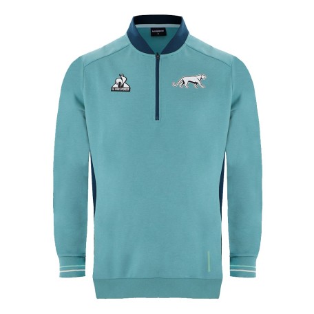 Le Coq Sportif Pumas Lifestyle Zip-Up Crew