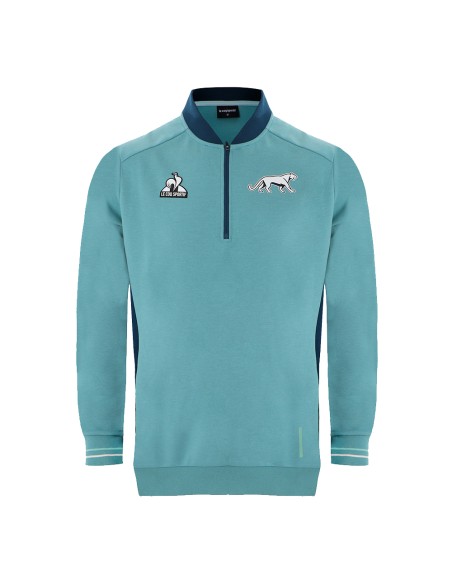 Le Coq Sportif Pumas Lifestyle Zip-Up Crew