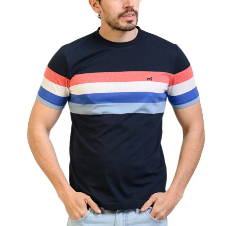 Mistral Remera Stripes MC